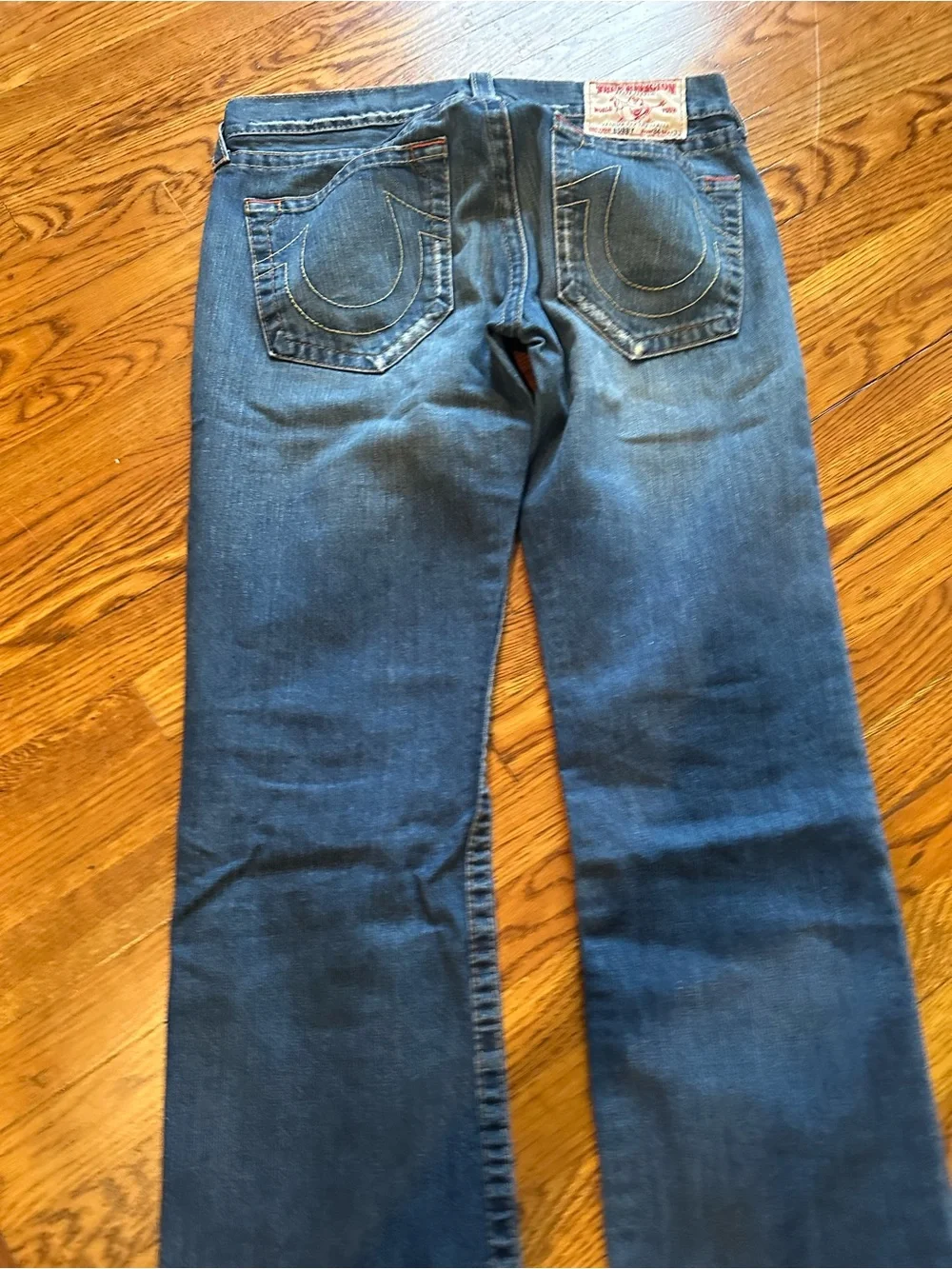 True Religion Men's Blue Denim Jeans Size 34